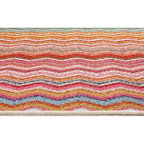 Candy Washable Indoor Mat Chevron Design - Rugs