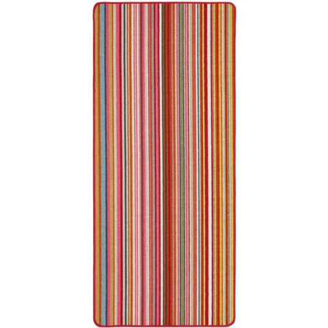 Candy Washable Runner Rug Stripe Design - Rugs