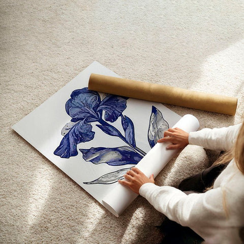 Canvas Art Wall Prints | Set of 3 Botanical Wall art Prints