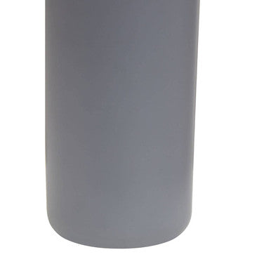 Canyon grey toilet brush holder in matte grey with a sleek cylindrical design for your grey toilet cleaning needs
