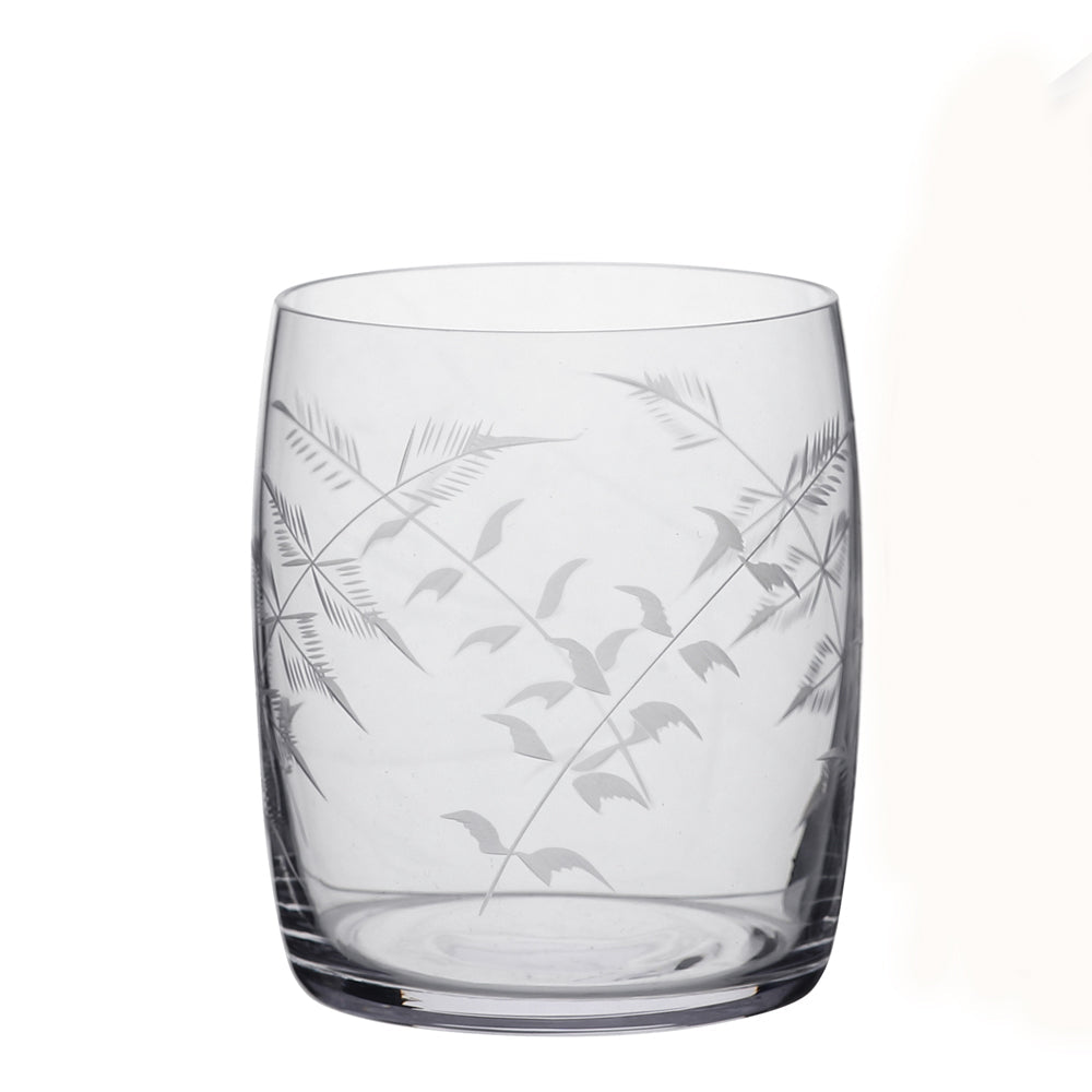 A Set of Four Crystal Carafe Glasses