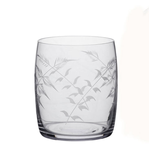 A Set of Four Crystal Carafe Glasses