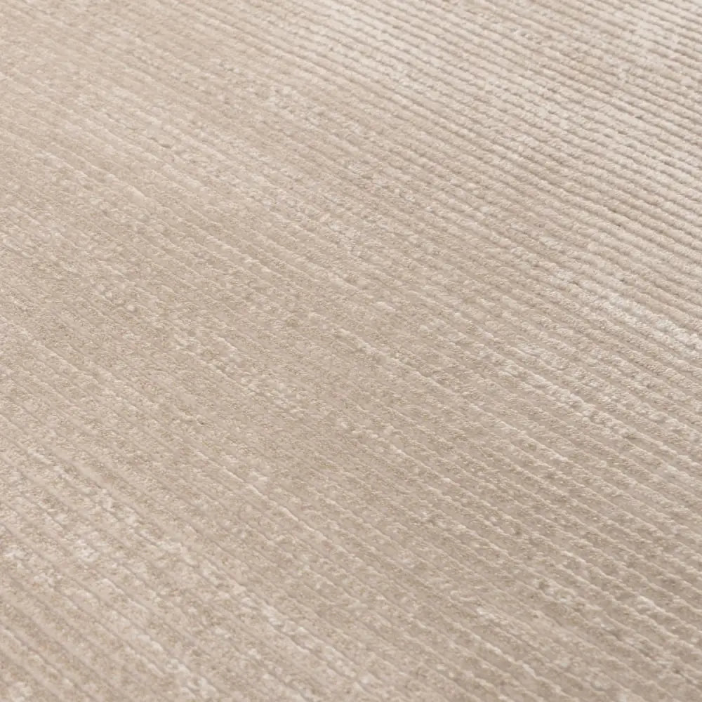 Carmel Beige-Cream Striped Rug | 6020 - Rugs