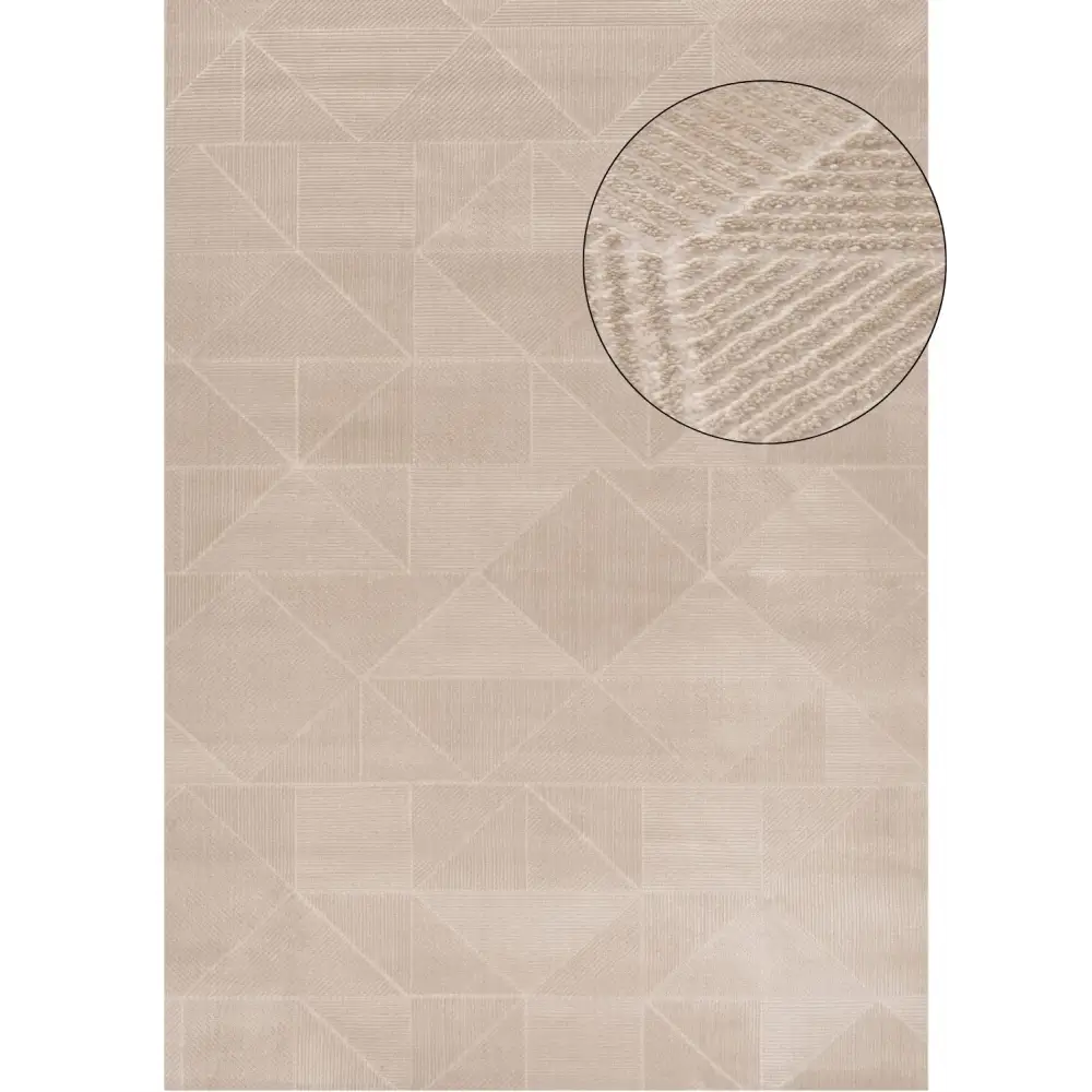 Carmel Beige Rug Abstract | 6000 - 80X150 cm - Rugs