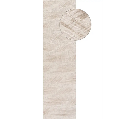 Carmel Cream-Beige Abstract Rug | 6030 - 80X300 cm - Rugs