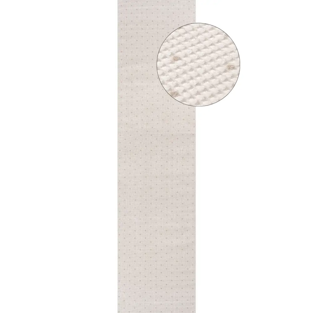 Carmel Cream-Beige Dots Rug | 6080 - 80X300 cm - Rugs