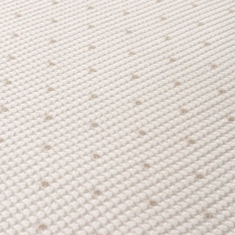 Carmel Cream-Beige Dots Rug | 6080 - Rugs