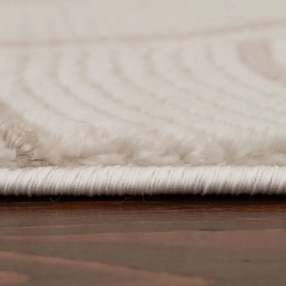 Carmel Cream-Beige Geometric Rug | 6070 - Rugs