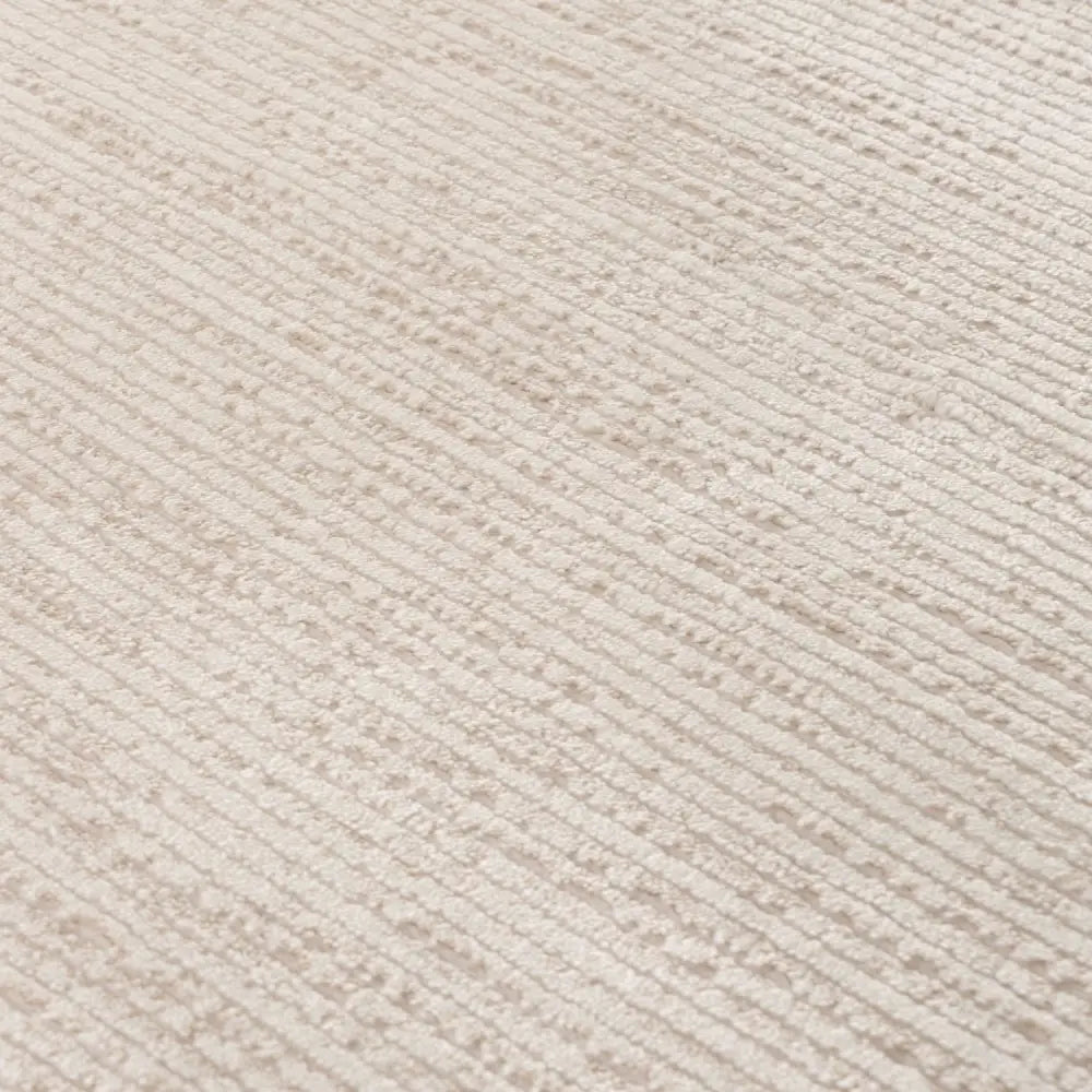 Carmel Cream-Beige Striped Rug | 6010 - Rugs