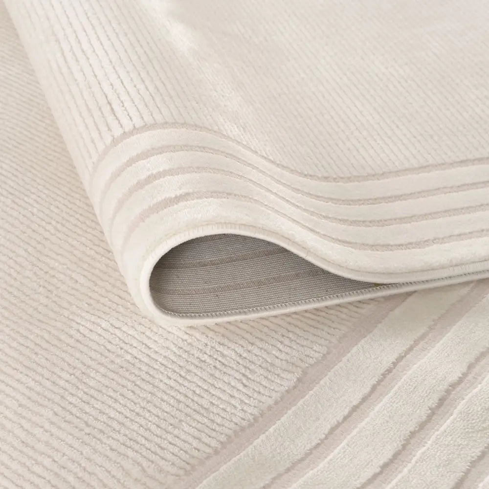 Carmel Cream Bordered Rug | 6060 - Rugs