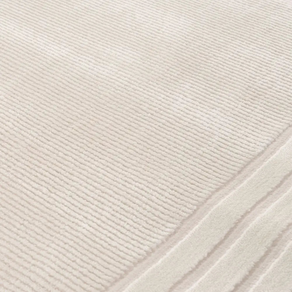 Carmel Cream Bordered Rug | 6060 - Rugs