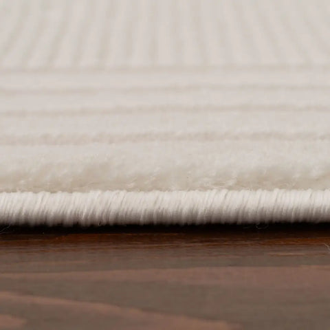 Carmel Cream Bordered Rug | 6060 - Rugs