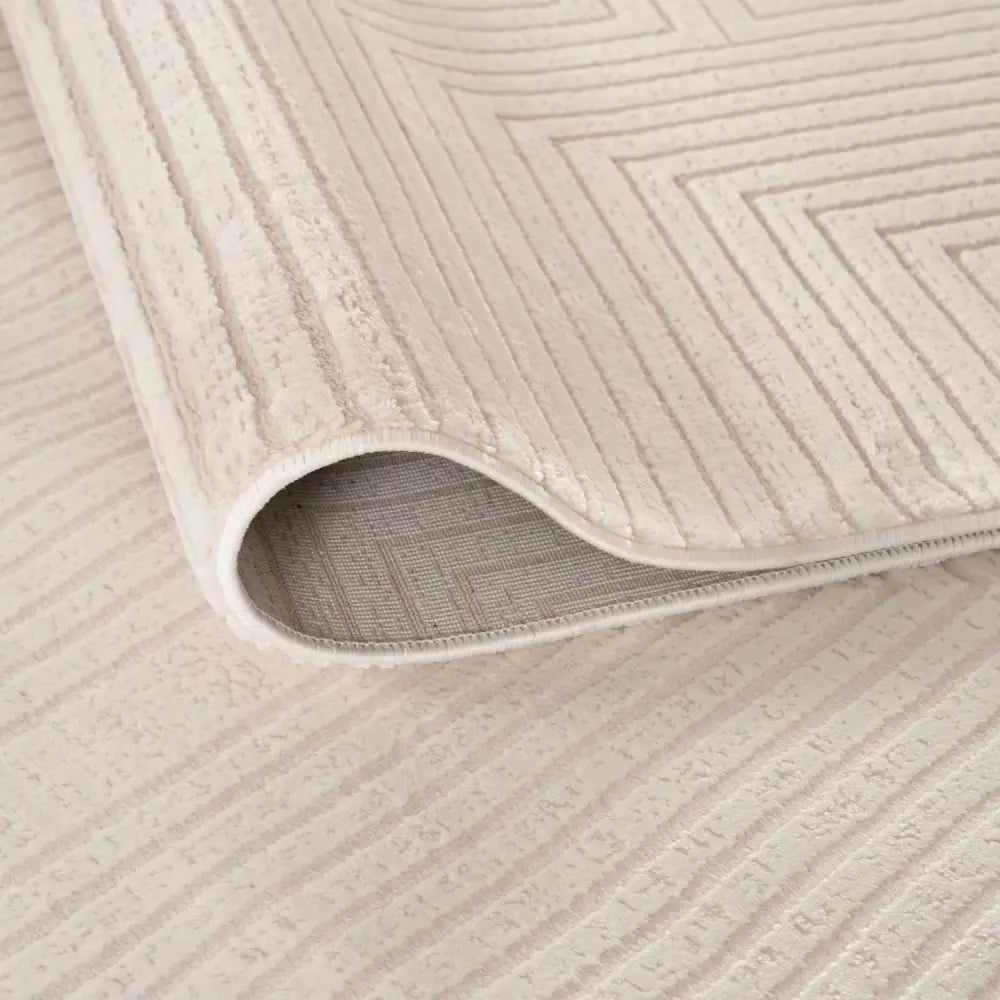 Carmel Cream Geometric Rug | 6040 - Rugs