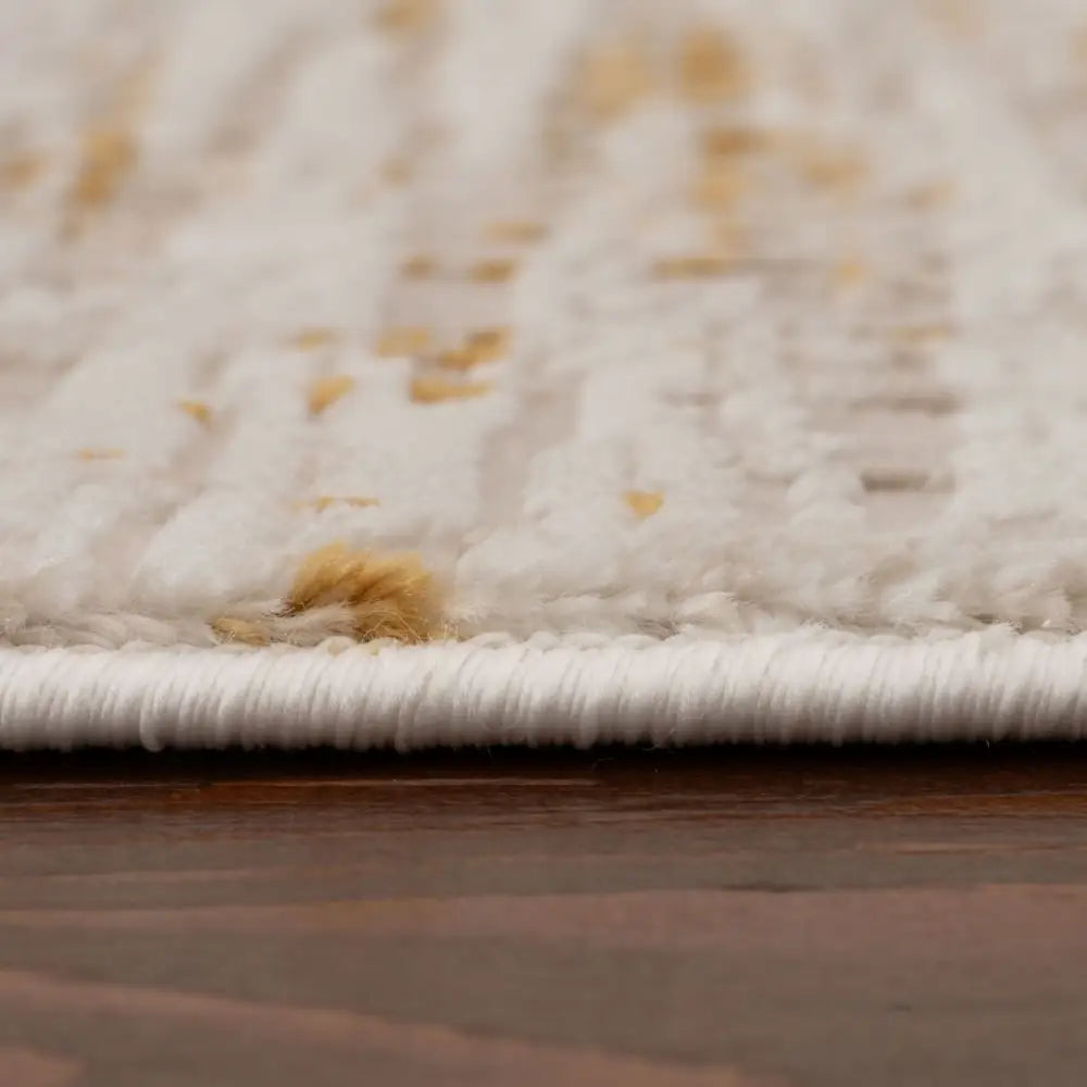 Carmel Cream-Gold Abstract Rug | 6030 - Rugs