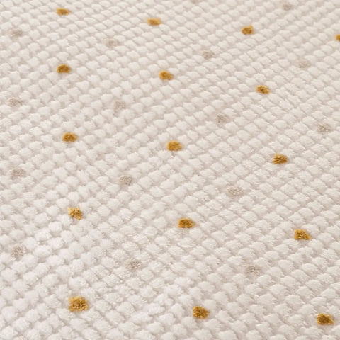 Carmel Cream-Gold Dots Rug | 6080 - Rugs