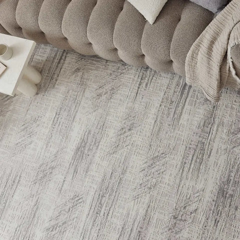 Carmel Cream-Grey Abstract Rug | 6030 - Rugs