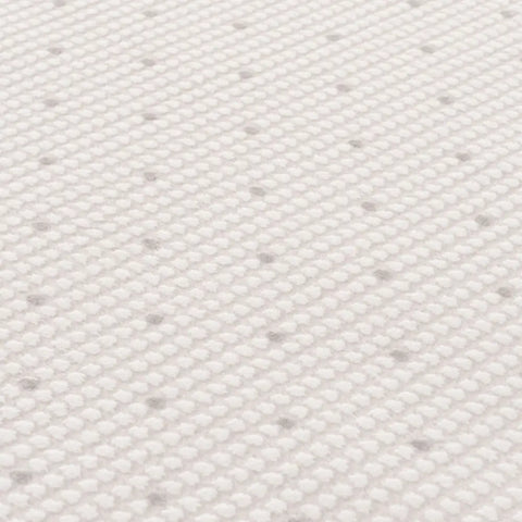Carmel Cream-Grey Dots Rug | 6080 - Rugs