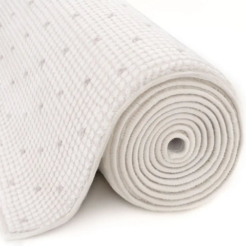 Carmel Cream-Grey Dots Rug | 6080 - Rugs