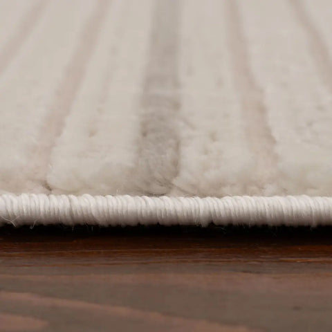 Carmel Cream-Grey Geometric Rug | 6040 - Rugs