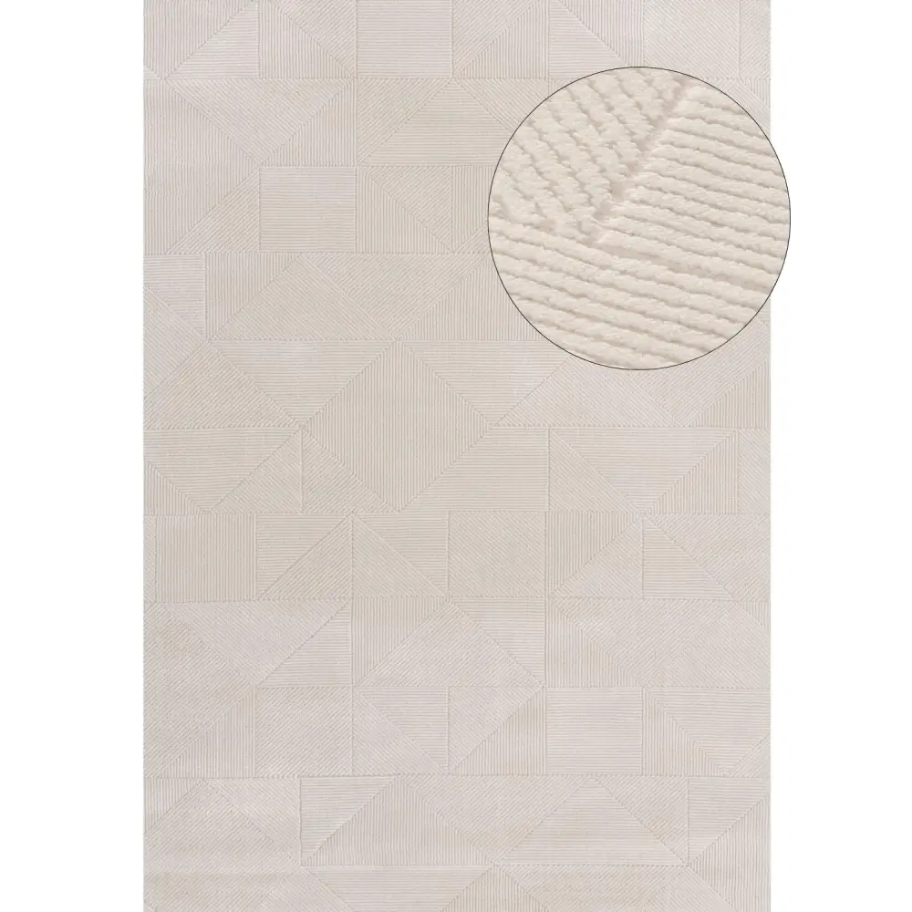 Carmel Cream Rug Abstract | 6000 - 80X150 cm - Rugs