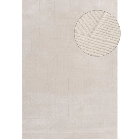 Carmel Cream Rug Abstract | 6000 - 80X150 cm - Rugs