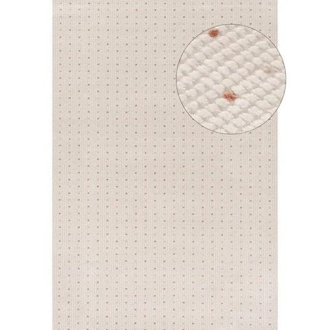 Carmel Cream-Terra Dots Rug | 6080 - 80X150 cm - Rugs