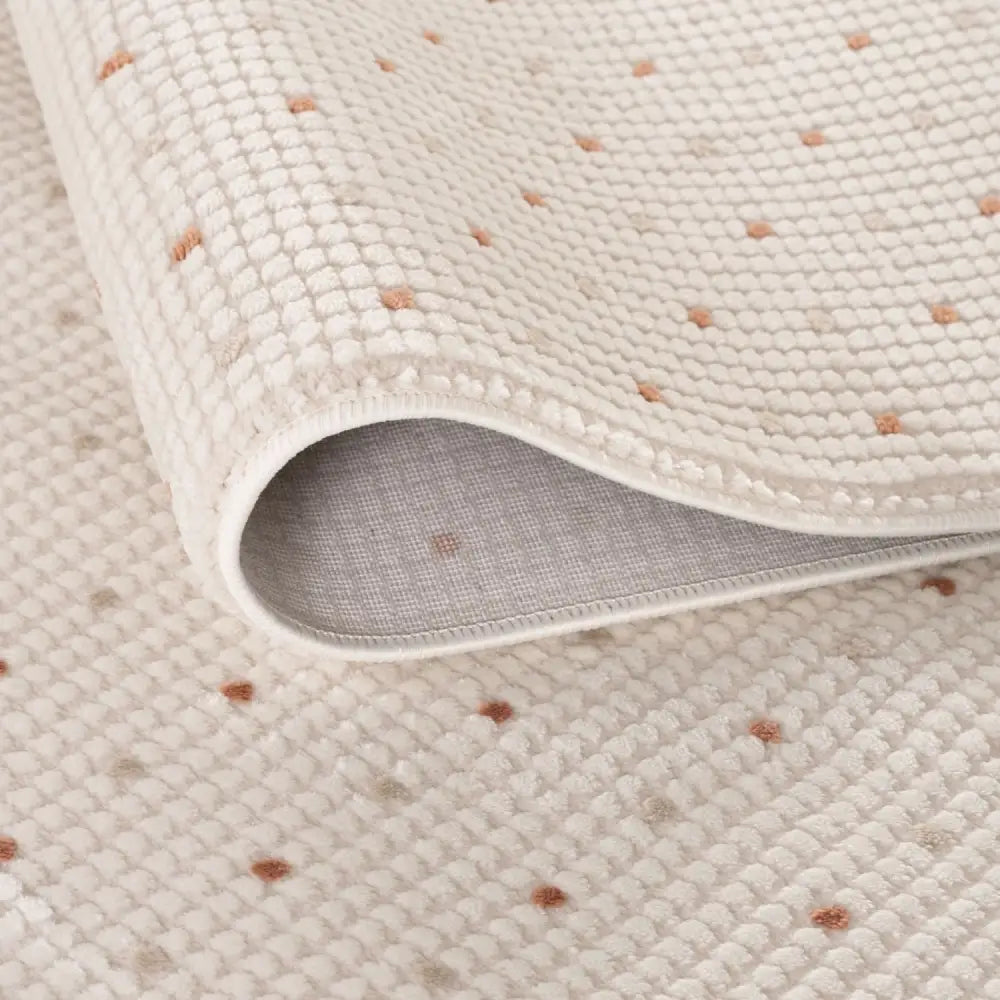 Carmel Cream-Terra Dots Rug | 6080 - Rugs