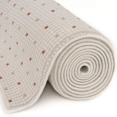 Carmel Cream-Terra Dots Rug | 6080 - Rugs
