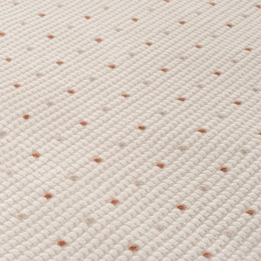 Carmel Cream-Terra Dots Rug | 6080 - Rugs