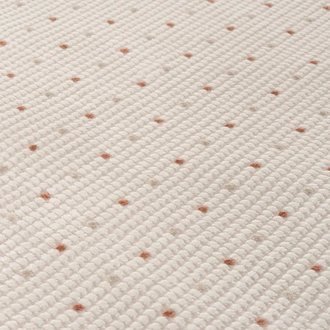 Carmel Cream-Terra Dots Rug | 6080 - Rugs