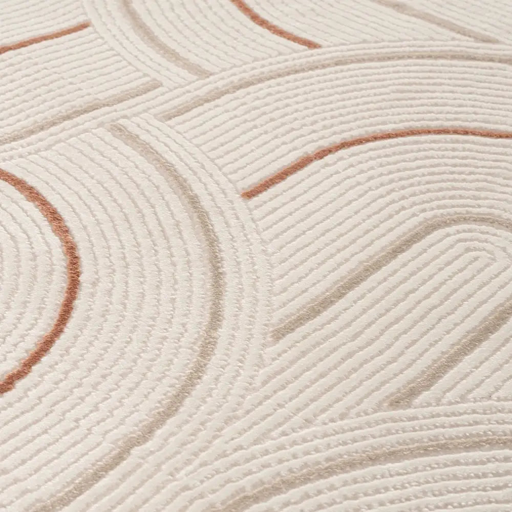 Carmel Cream-Terra Geometric Rug | 6070 - Rugs