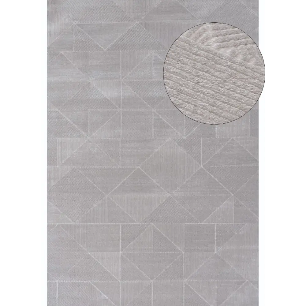 Carmel Grey Rug Abstract | 6000 - 80X150 cm - Rugs