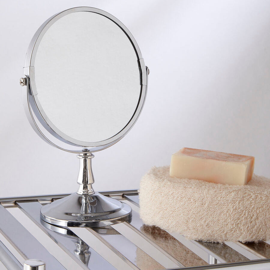 Cassini Chrome Large Swivel Mirror