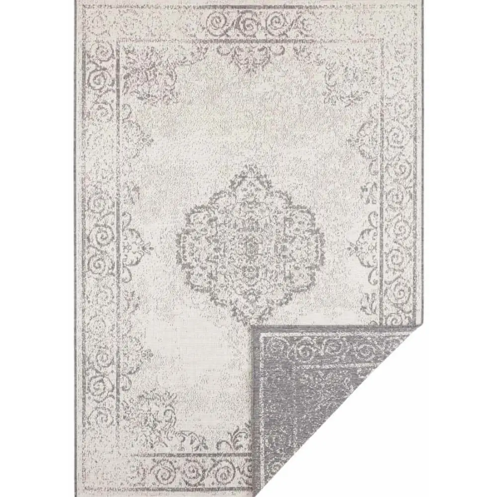 Cebu Reversible Indoor-Outdoor Rug - 80X150 cm / Grey - Rugs