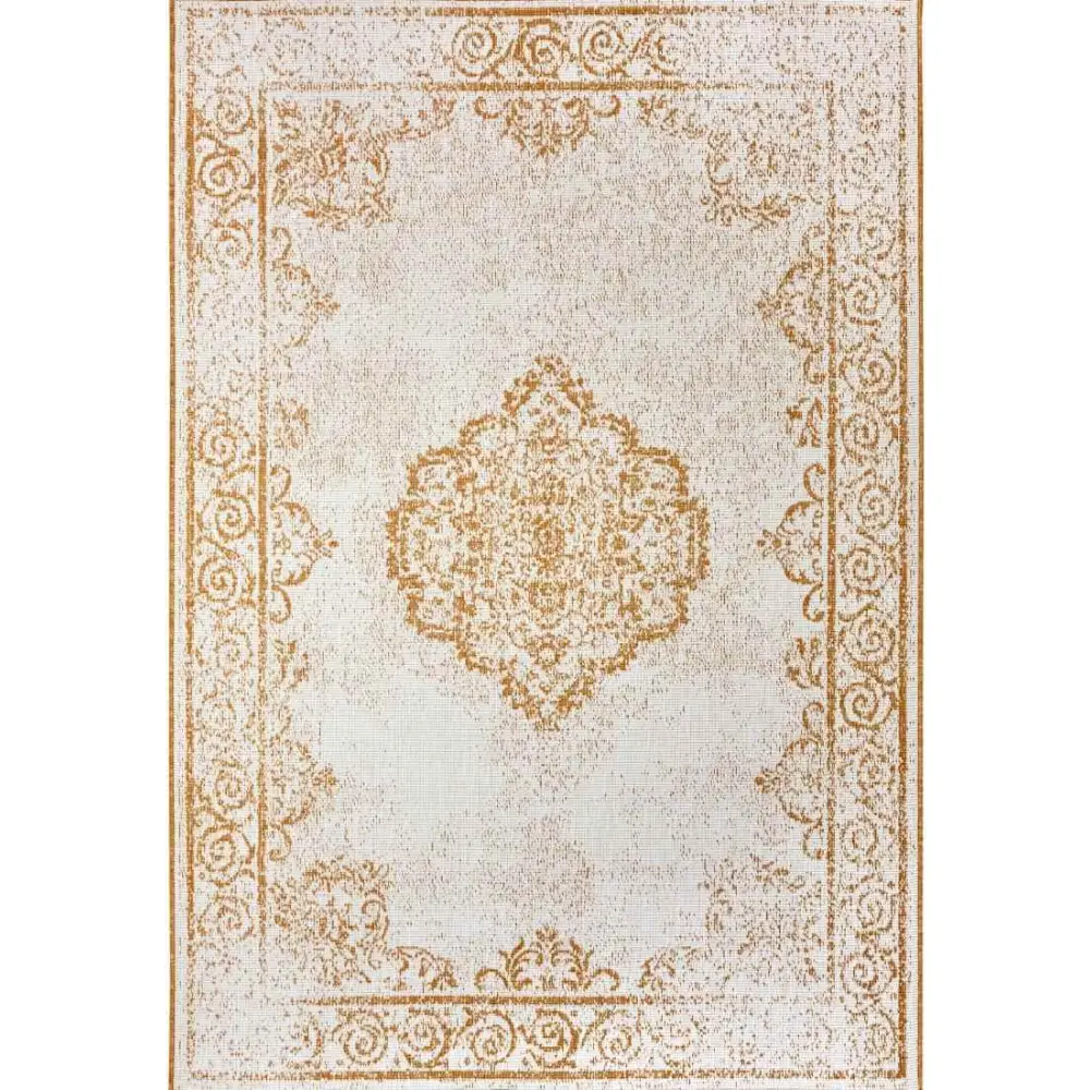 Cebu Reversible Indoor-Outdoor Rug - 80X150 cm / Yellow - Rugs