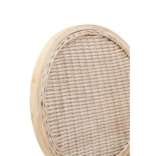 Cebu White Wash Elm Wood Dining Chair - Dining Chair