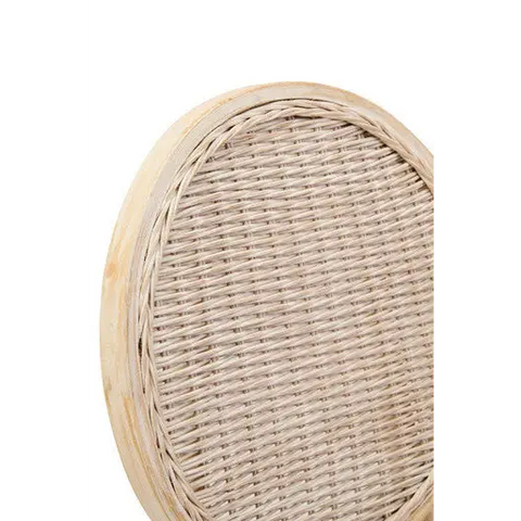 Cebu White Wash Elm Wood Dining Chair - Dining Chair