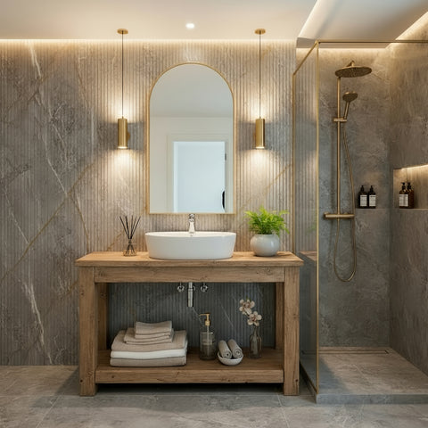 TORO Solid Wood Bathroom Vanity