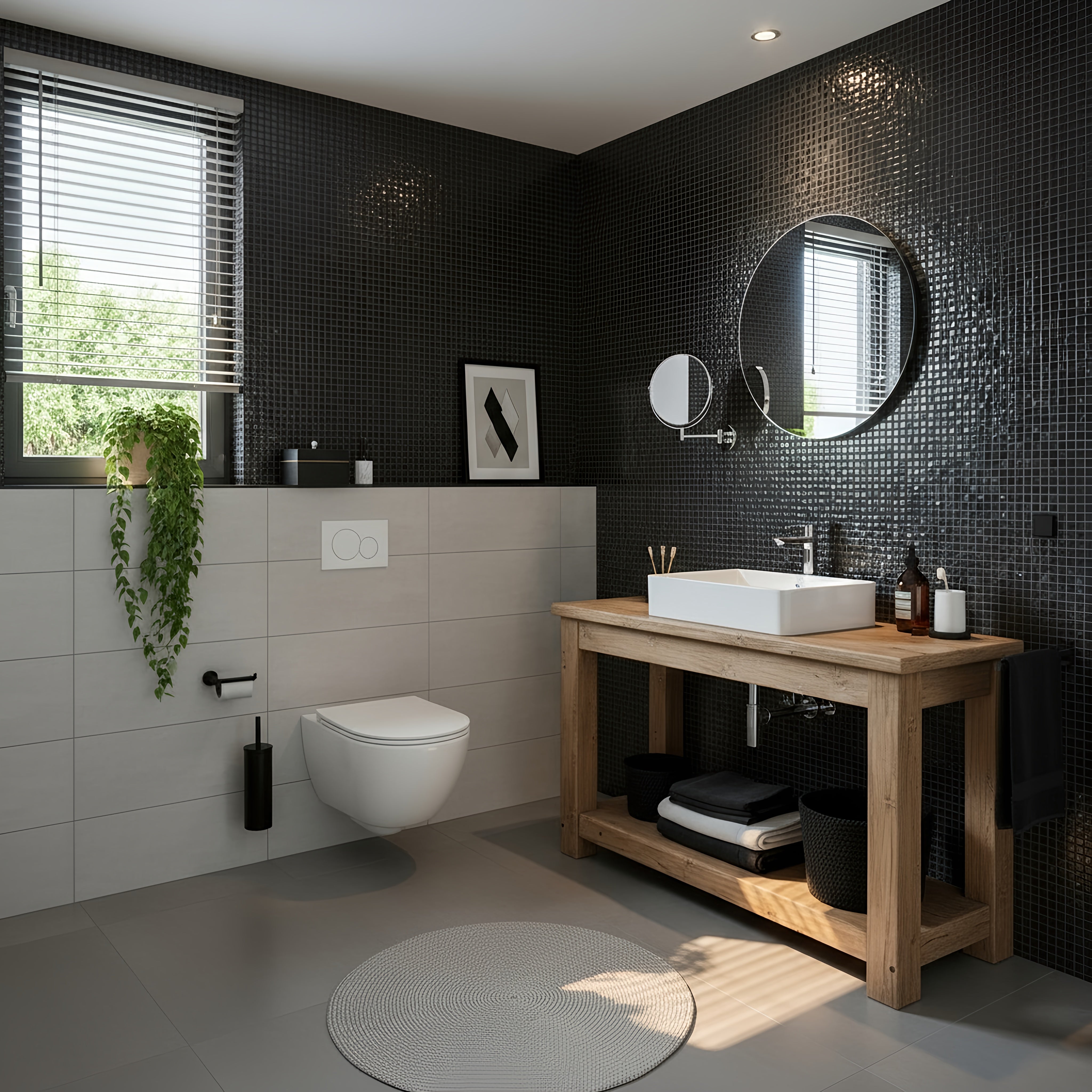 TORO Solid Wood Bathroom Vanity
