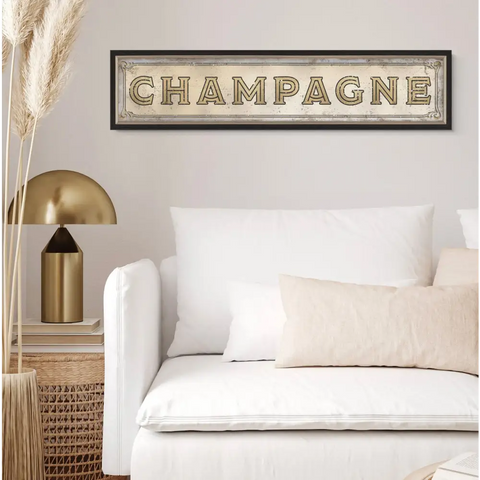 Champagne Mirror Art - Mirrors