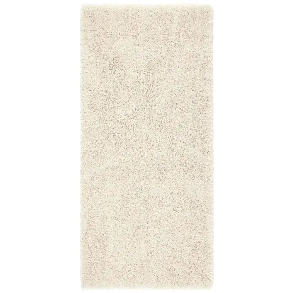 Chicago Cream Shaggy Rug - 67X200 cm - Rugs