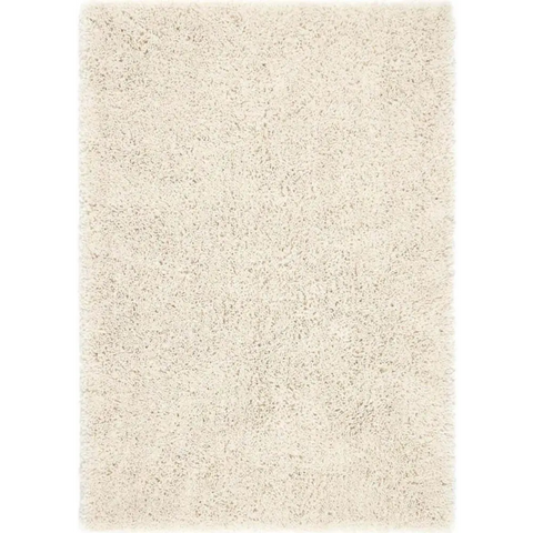 Chicago Cream Shaggy Rug - 90X150 cm - Rugs