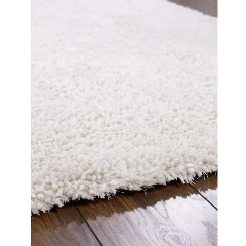 Chicago Cream Shaggy Rug - Rugs