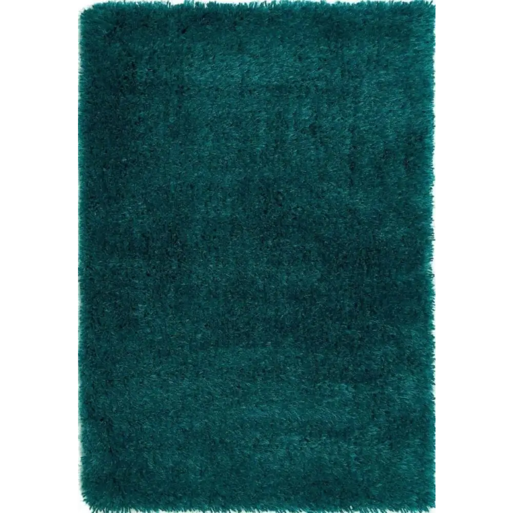 Chicago Dark Teal Shaggy Rug - 90X150 cm - Rugs