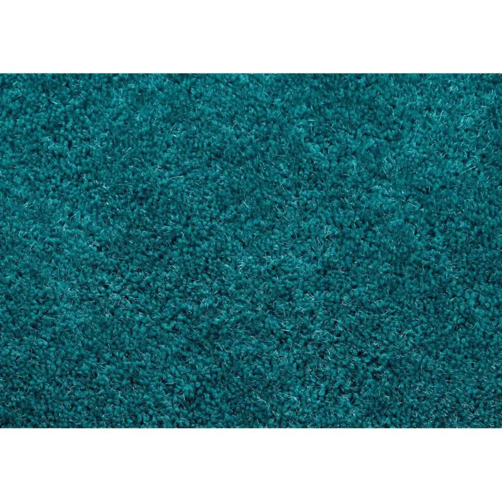 Chicago Dark Teal Shaggy Rug - Rugs