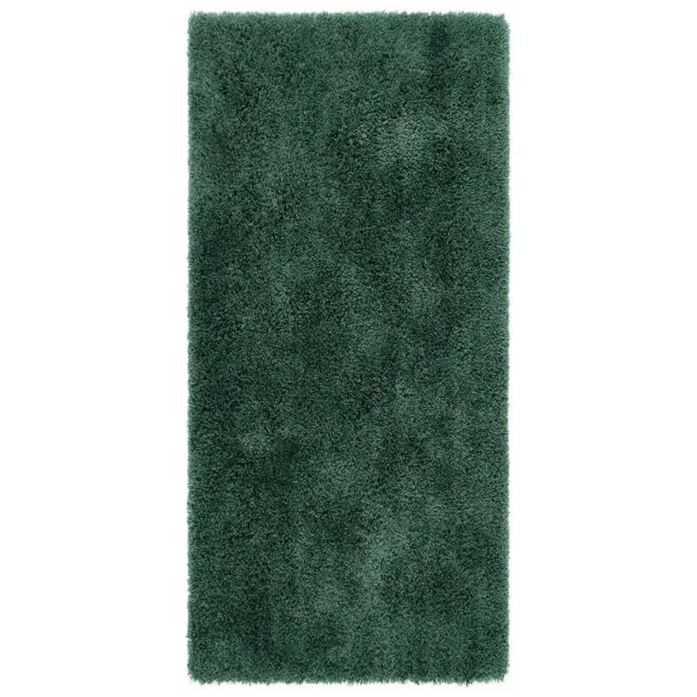Chicago Forest Green Shaggy Rug - 67X200 cm - Rugs