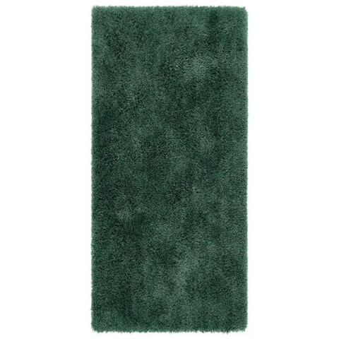 Chicago Forest Green Shaggy Rug - 67X200 cm - Rugs