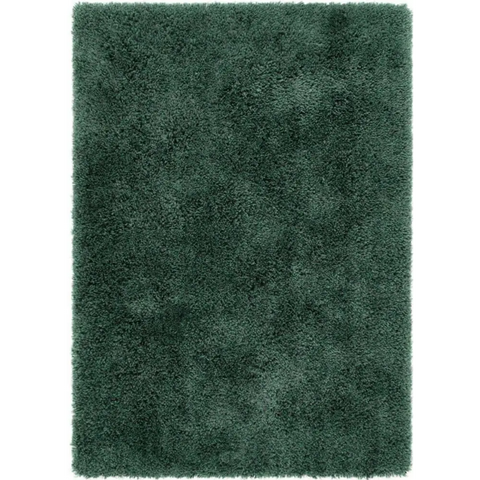 Chicago Forest Green Shaggy Rug - 90X150 cm - Rugs