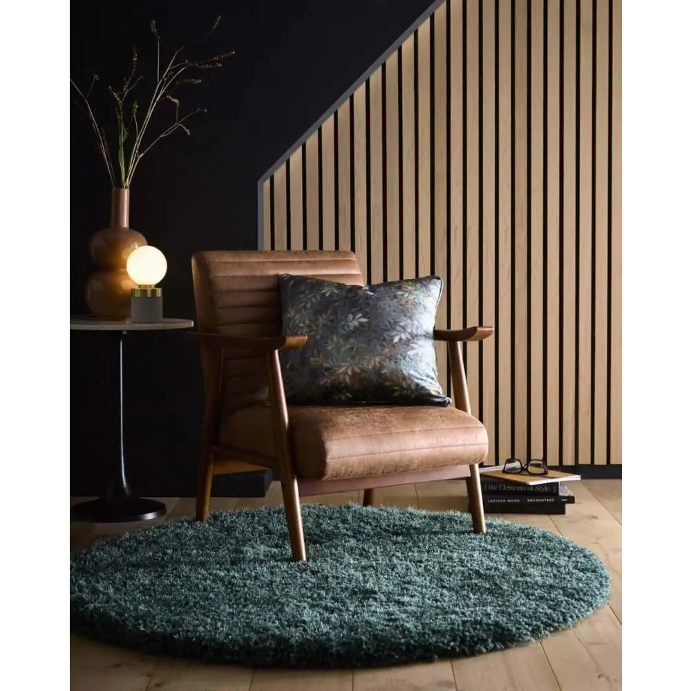 Chicago Forest Green Shaggy Rug - Rugs