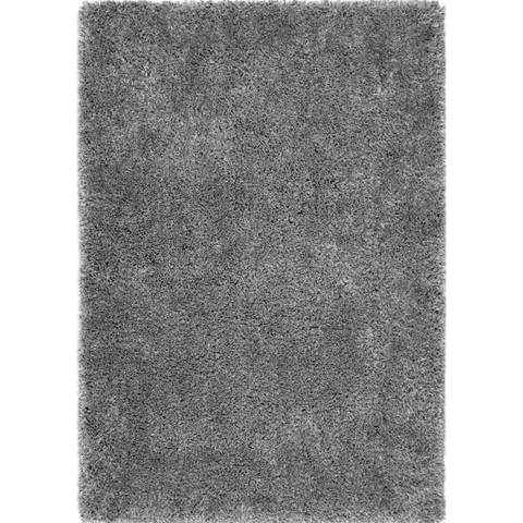 Chicago Grey Shaggy Rug - 90X150 cm - Rugs